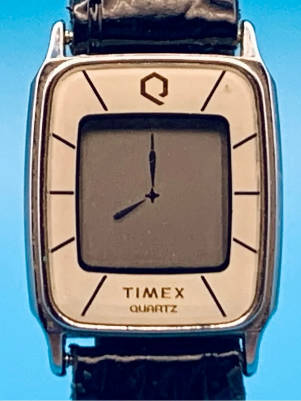 TIMEX ILLUSION Women’s Vintage 1986 LCD Analog Style Watch Works New Batt/Strap